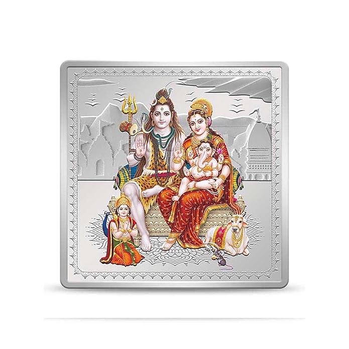 20g Silver Colour Bar (999.9) - Durga Mata