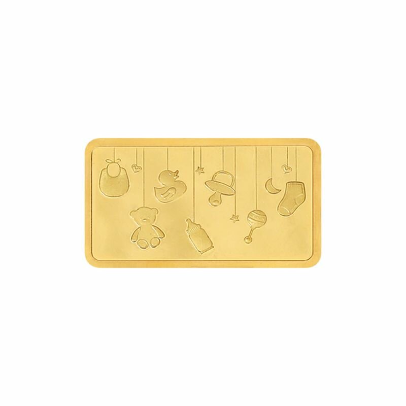 10g Gold Bar 24kt (999.9)  - Baby