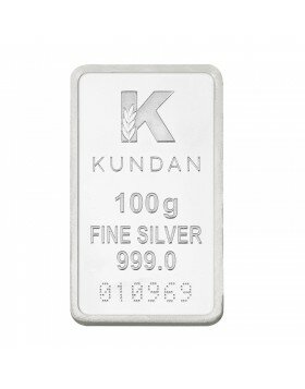 Radha Krishna 100g Silver Coin