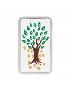 kalpataru tree silver colour coin 100 gram