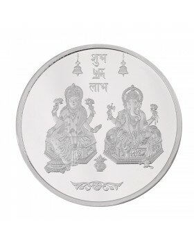 50g Silver Coin (999.9)- Lakshmi Ganesha (Round)