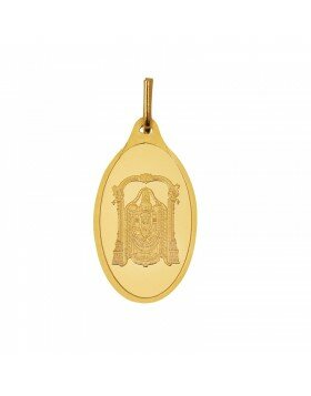 2.70g Gold Pendant (999.9) - Tirupati Balaji