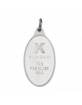 Om Silver Colour Pendant