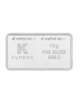 10g Silver Bar (999.9) - Lakshmi & Ganesha