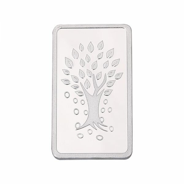 50g Silver Bar (999.9) - Kalpataru Tree