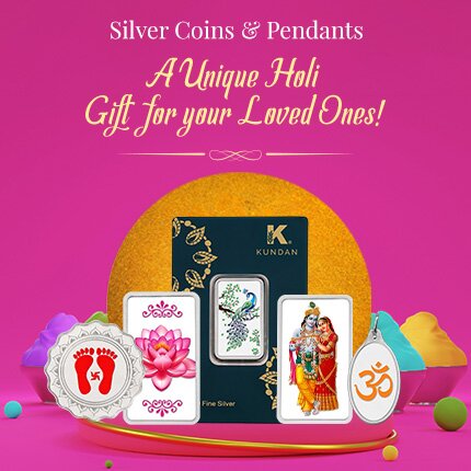 Silver Coins & Pendants- A Unique Holi Gift for your Loved Ones!