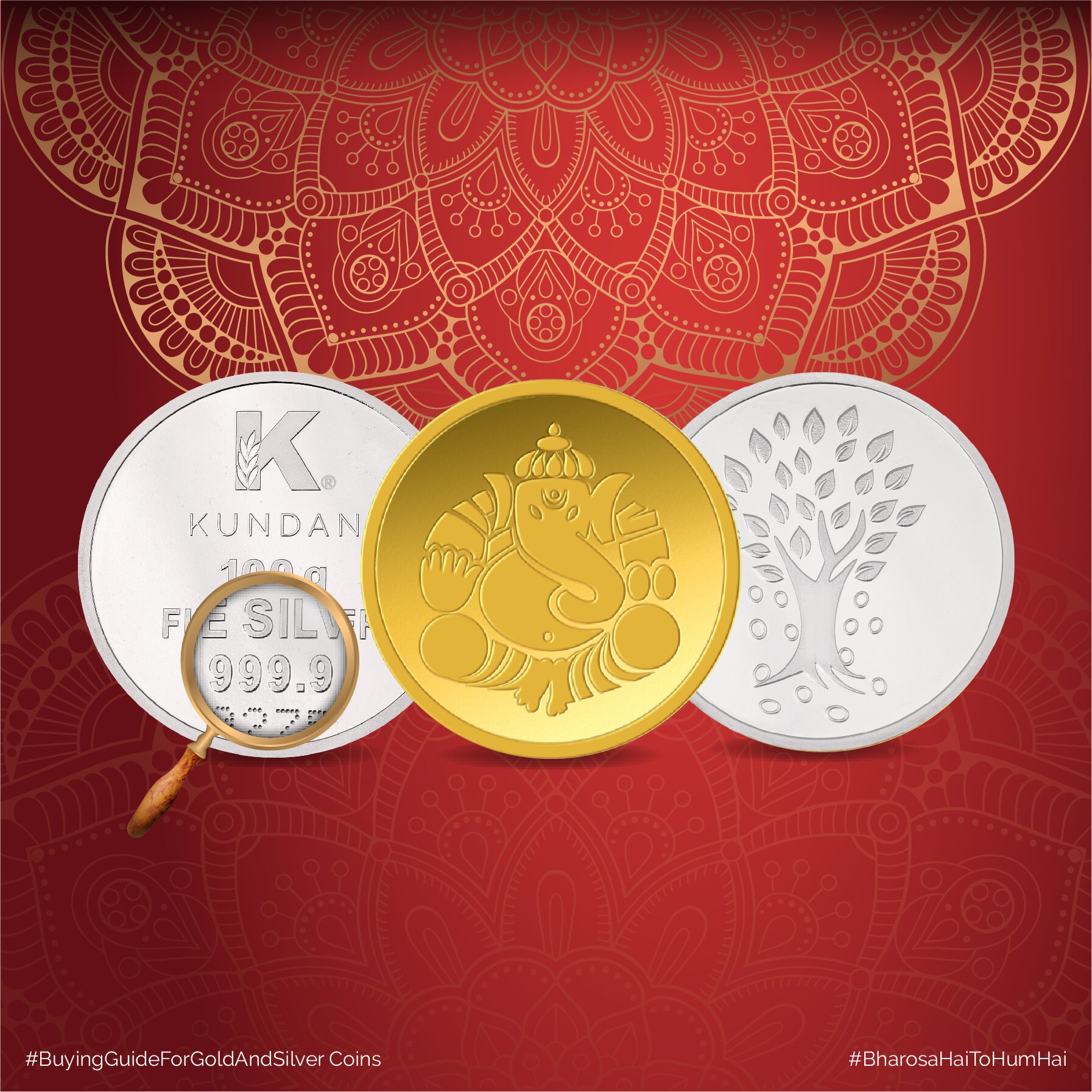 What do we need to keep in mind while buying Gold & Silver Coins