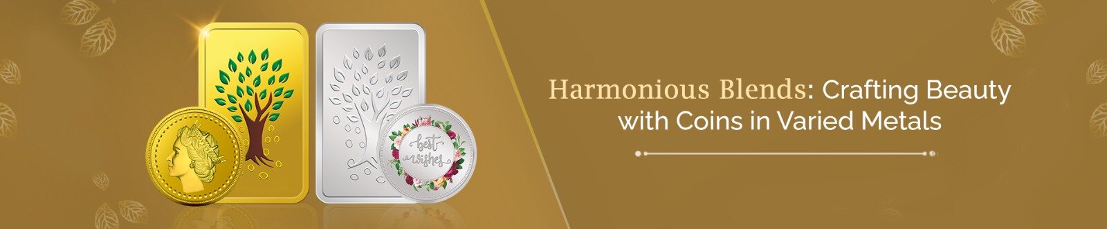 Harmonious Blends: Crafting Beauty with Coins in Varied Metals